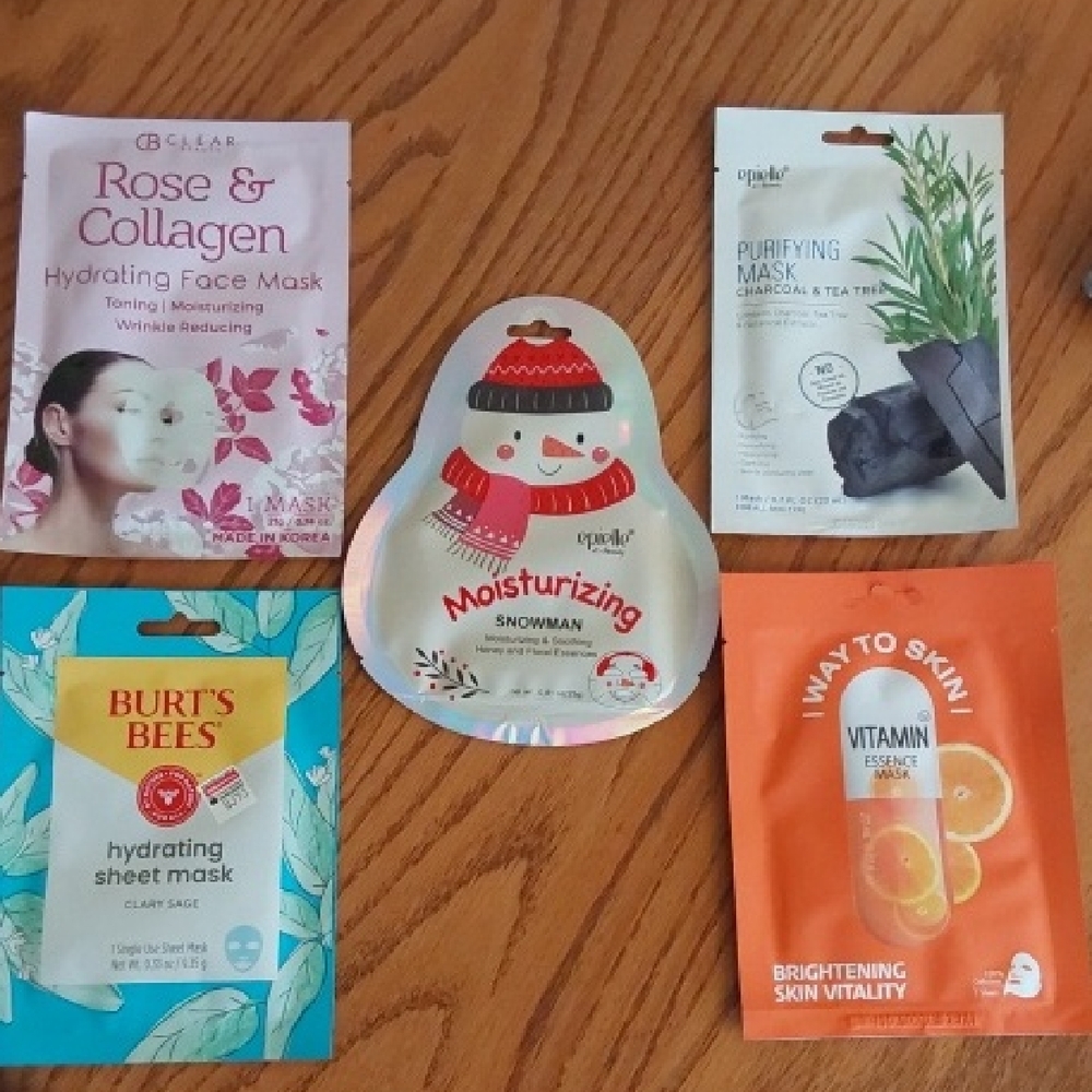 Variety Of Hydrating Sheet Masks